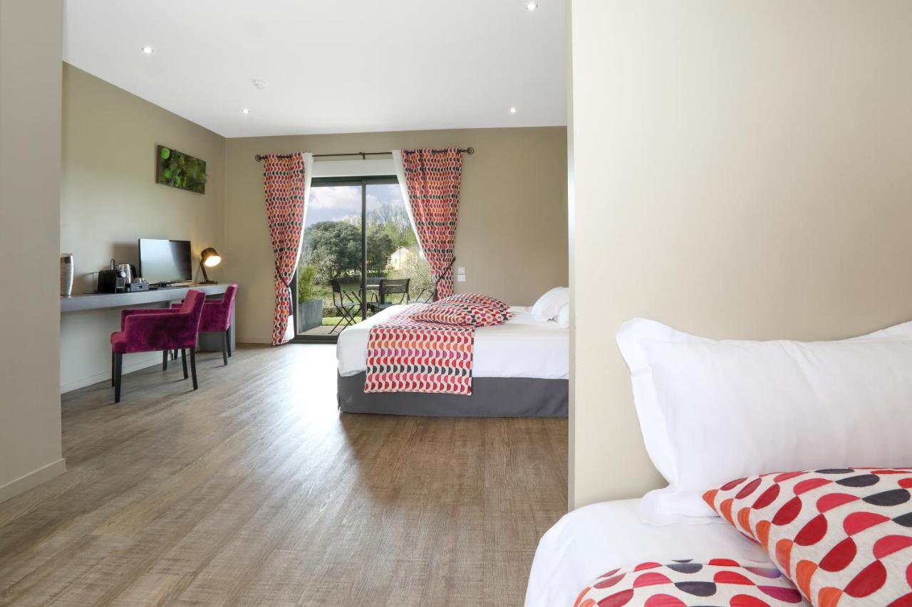 Hotel Le Mas De Castel - Piscine Chauffee ซาร์ลา-ลา-กาเนดา ภายนอก รูปภาพ